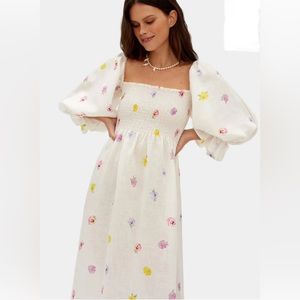 Sleeper Atlanta Linen Dress